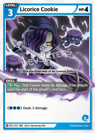 Image of Licorice Cookie (SEC) (BS2-022) - Brave Beginning Foil