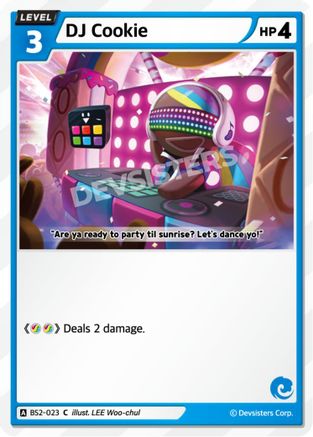 Image of DJ Cookie (BS2-023) - Brave Beginning