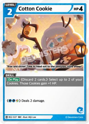 Image of Cotton Cookie (SEC) (BS2-027) - Brave Beginning Foil