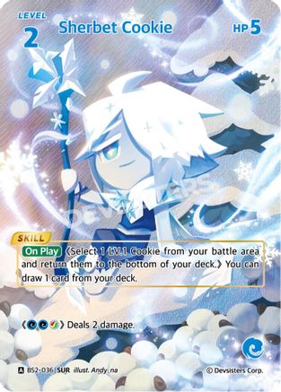 Image of Sherbet Cookie (SUR) (BS2-036) - Brave Beginning Foil