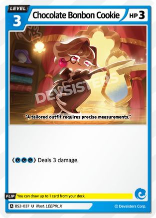 Image of Chocolate BonbonCookie (BS2-037) - Brave Beginning