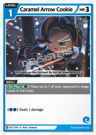 Image of Caramel Arrow Cookie (BS2-046) - Brave Beginning
