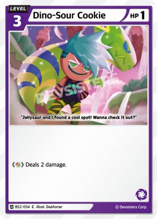 Image of Dino-Sour Cookie (BS2-054) - Brave Beginning