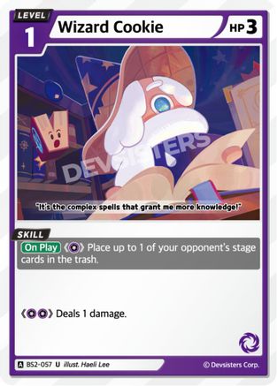 Image of Wizard Cookie (BS2-057) - Brave Beginning
