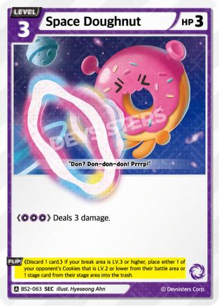 Image of Space Doughnut (SEC) (BS2-063) - Brave Beginning Foil