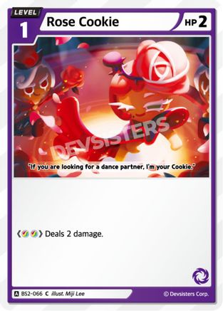 Image of Rose Cookie (066) (BS2-066) - Brave Beginning