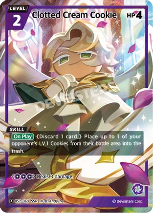 Image of Clotted Cream Cookie (SSR) (BS2-069) - Brave Beginning Foil
