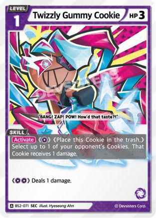Image of Twizzly Gummy Cookie (SEC) (BS2-071) - Brave Beginning Foil