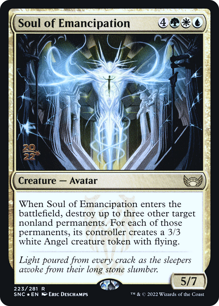Image of Soul of Emancipation (PRE-223) - Streets of New Capenna Promos Foil