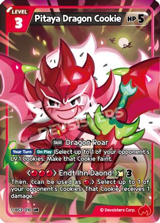 Image of Pitaya Dragon Cookie (BS3-010) - Age of Heroes and Kingdoms Foil