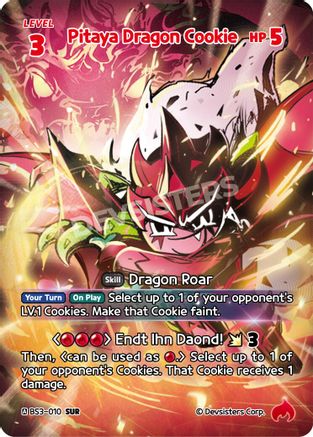 Image of Pitaya Dragon Cookie (SUR) (BS3-010) - Age of Heroes and Kingdoms Foil