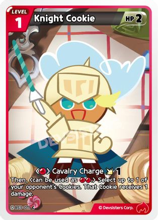 Image of Knight Cookie (BS3-011) - Age of Heroes and Kingdoms