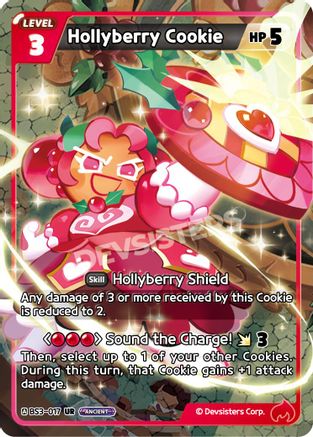 Image of Hollyberry Cookie (BS3-017) - Age of Heroes and Kingdoms Foil