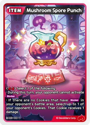 Image of Mushroom Spore Punch (BS3-018) - Age of Heroes and Kingdoms