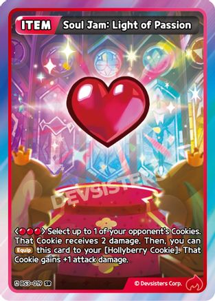 Image of Soul Jam: Light of Passion (BS3-019) - Age of Heroes and Kingdoms Foil