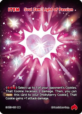 Image of Soul Jam: Light of Passion (SSR) (BS3-019) - Age of Heroes and Kingdoms Foil