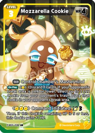Image of Mozzarella Cookie (BS3-028) - Age of Heroes and Kingdoms Foil