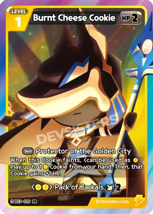 Image of Burnt Cheese Cookie (BS3-029) - Age of Heroes and Kingdoms Foil