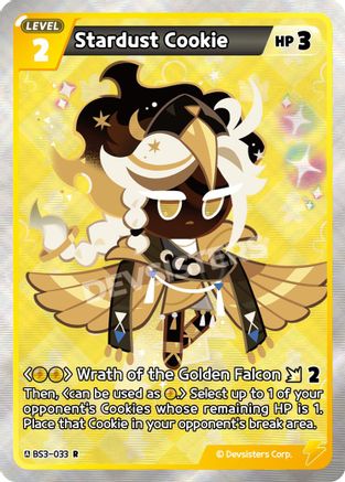 Image of Stardust Cookie (033) (BS3-033) - Age of Heroes and Kingdoms Foil