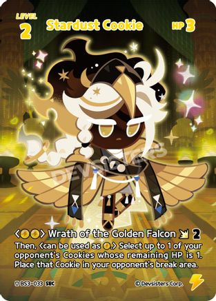 Image of Stardust Cookie (033) (SEC) (BS3-033) - Age of Heroes and Kingdoms Foil