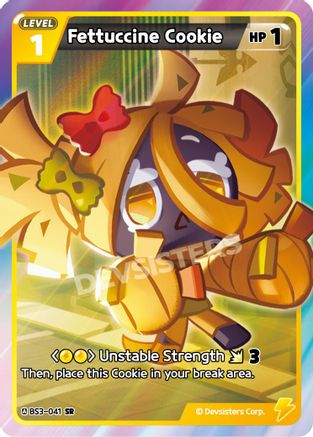 Image of Fettuccine Cookie (BS3-041) - Age of Heroes and Kingdoms Foil