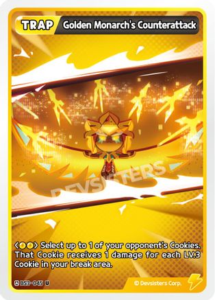Image of Golden Monarch's Counterattack (BS3-045) - Age of Heroes and Kingdoms