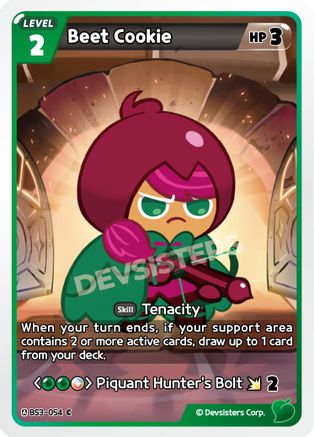 Image of Beet Cookie (054) (BS3-054) - Age of Heroes and Kingdoms