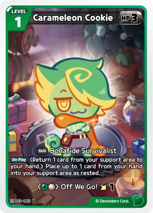 Image of Carameleon Cookie (BS3-063) - Age of Heroes and Kingdoms