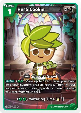 Image of Herb Cookie (065) (BS3-065) - Age of Heroes and Kingdoms
