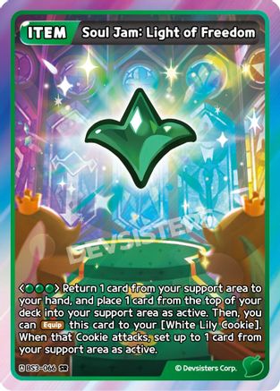 Image of Soul Jam: Light of Freedom (BS3-066) - Age of Heroes and Kingdoms Foil