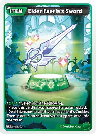 Image of Elder Faerie's Sword (BS3-068) - Age of Heroes and Kingdoms