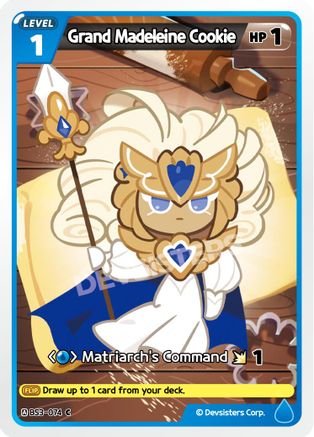 Image of Grand Madeleine Cookie (BS3-074) - Age of Heroes and Kingdoms