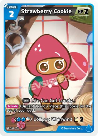 Image of Strawberry Cookie (BS3-075) - Age of Heroes and Kingdoms