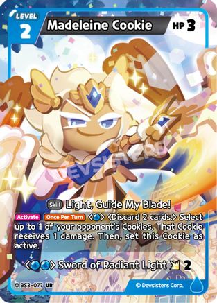 Image of Madeleine Cookie (077) (BS3-077) - Age of Heroes and Kingdoms Foil