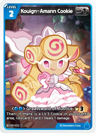 Image of Kouign-Amann Cookie (BS3-086) - Age of Heroes and Kingdoms