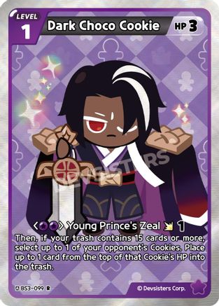 Image of Dark Choco Cookie (BS3-099) - Age of Heroes and Kingdoms Foil