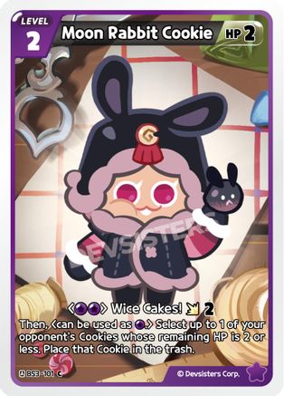 Image of Moon Rabbit Cookie (101) (BS3-101) - Age of Heroes and Kingdoms