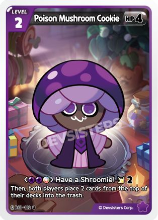 Image of Poison Mushroom Cookie (BS3-102) - Age of Heroes and Kingdoms