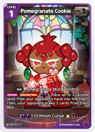 Image of Pomegranate Cookie (BS3-104) - Age of Heroes and Kingdoms