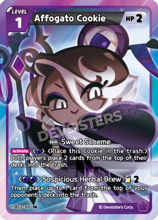 Image of Affogato Cookie (BS3-105) - Age of Heroes and Kingdoms Foil