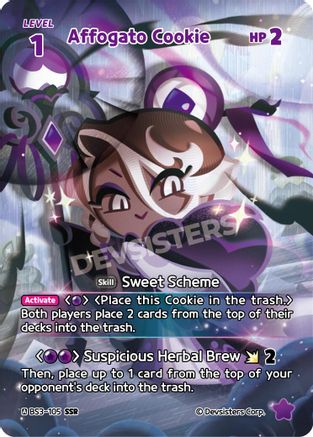Image of Affogato Cookie (SSR) (BS3-105) - Age of Heroes and Kingdoms Foil