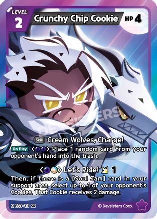 Image of Crunchy Chip Cookie (BS3-111) - Age of Heroes and Kingdoms Foil