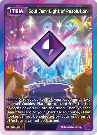 Image of Soul Jam: Light of Resolution (BS3-115) - Age of Heroes and Kingdoms Foil
