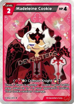Image of Madeleine Cookie (003) (BS4-003) - Age of Heroes and Kingdoms Foil