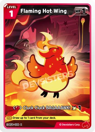 Image of Flaming Hot Wing (BS4-006) - Age of Heroes and Kingdoms