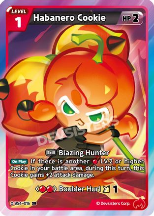 Image of Habanero Cookie (BS4-015) - Age of Heroes and Kingdoms Foil