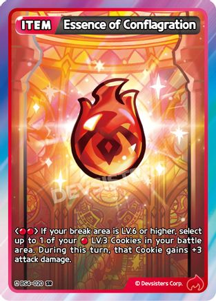 Image of Essence of Conflagration (BS4-020) - Age of Heroes and Kingdoms Foil
