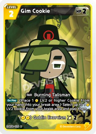 Image of Gim Cookie (BS4-025) - Age of Heroes and Kingdoms