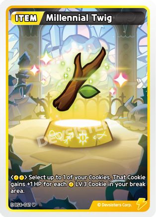 Image of Millennial Twig (BS4-041) - Age of Heroes and Kingdoms