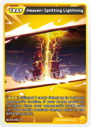 Image of Heaven-Splitting Lightning (BS4-043) - Age of Heroes and Kingdoms